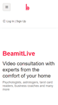 Mobile Screenshot of beamitlive.com